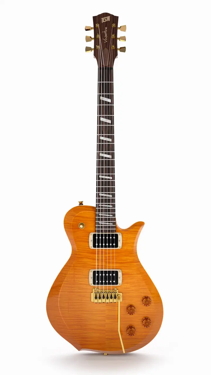 Vincentine Élite Flamed Amber, vista frontale